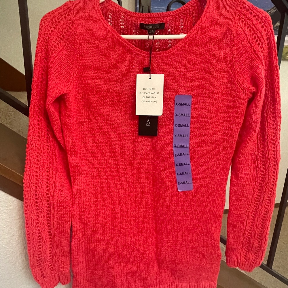 Rachel Zoe Hot Pink Sweater